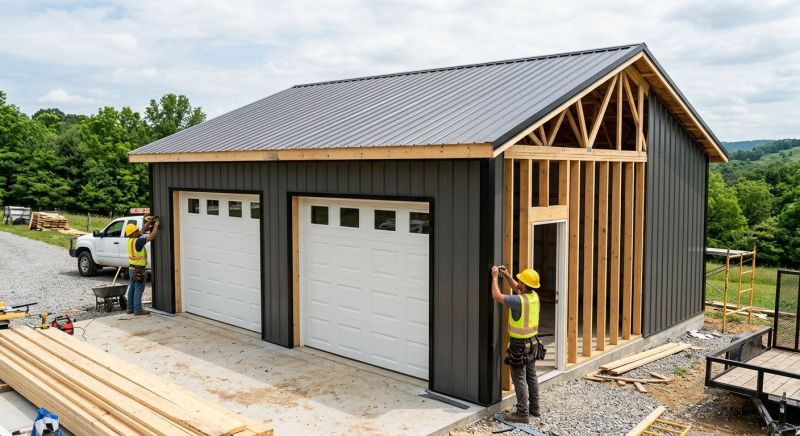 New Garage Building