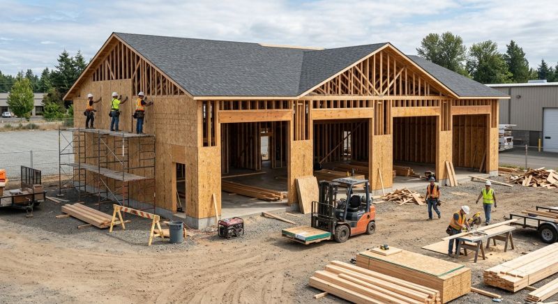 New Garage Building