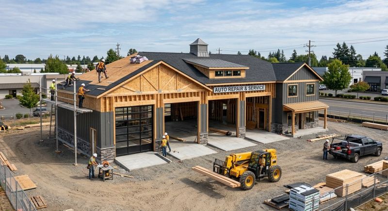 New Garage Building