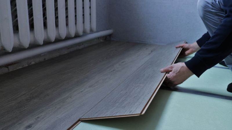 New Laminate Floor Installation