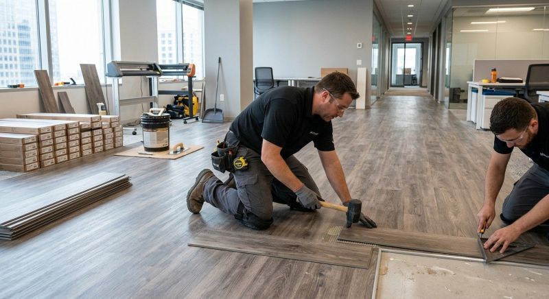 Tile Floor Installation