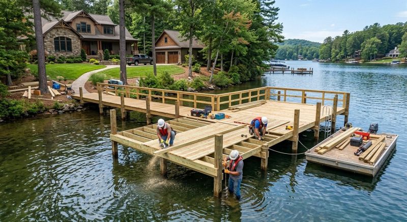 Water Dock Construction