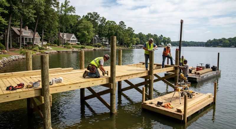 Water Dock Construction