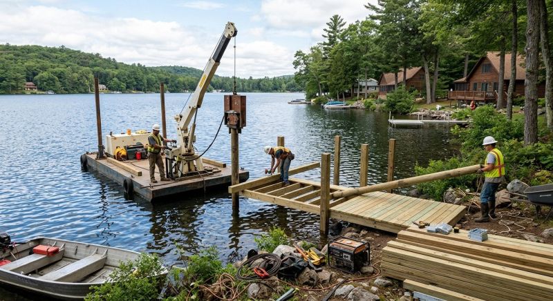 Water Dock Construction