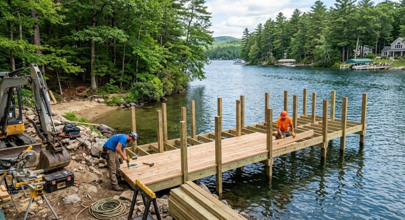 Water Dock Construction
