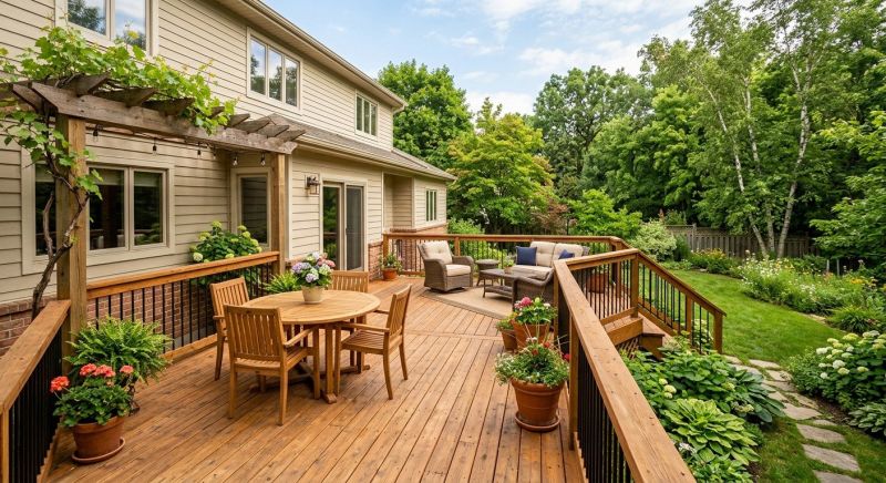Wood Deck Installation