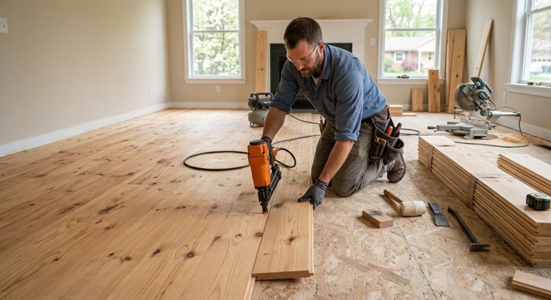Wood Floor Installation