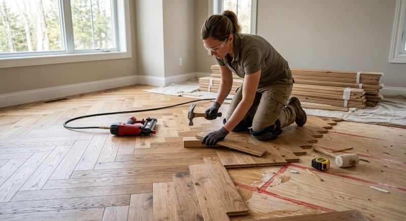 Wood Floor Installation