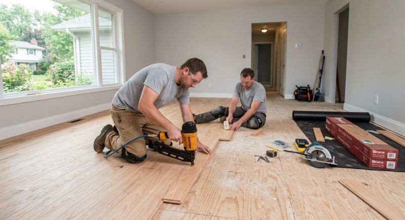 Wood Floor Installation
