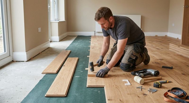 Wood Floor Installation