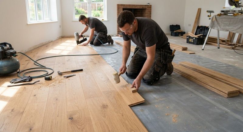 Wood Floor Installation