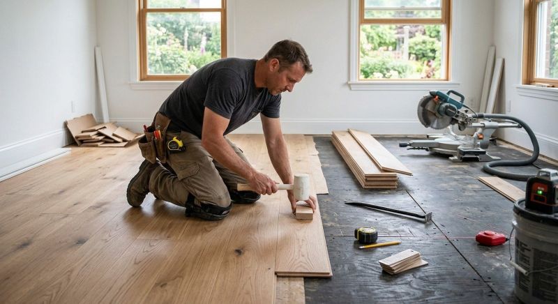 Wood Floor Installation