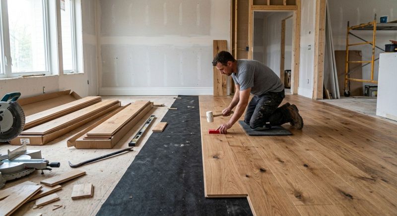 Wood Floor Installation